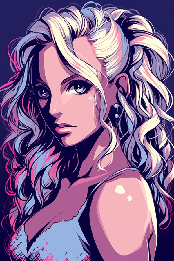 Blühende Britney-Schönheit