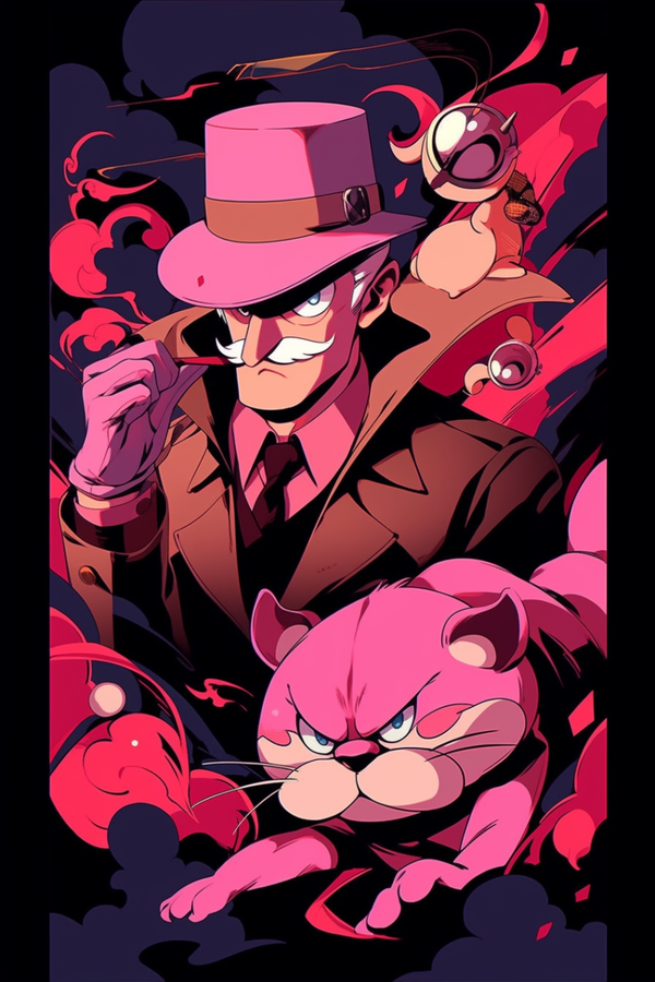Le détective en rose