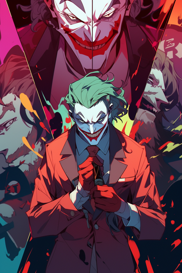 Verschmitztes Grinsen: Der Joker in der Pop-Art