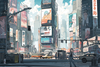 Urban Buzz: Times Square in Pop-Art-Vibrationen