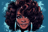 Sereen Elegante Glimlach: Whitney's Betoverende Lach
