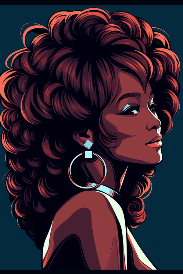 Ikonische Gelassenheit: Whitneys Profil