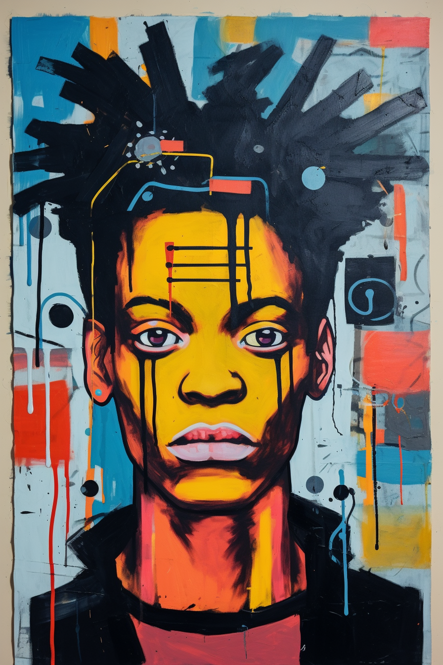 Les yeux dans les yeux : les expressions de Basquiat