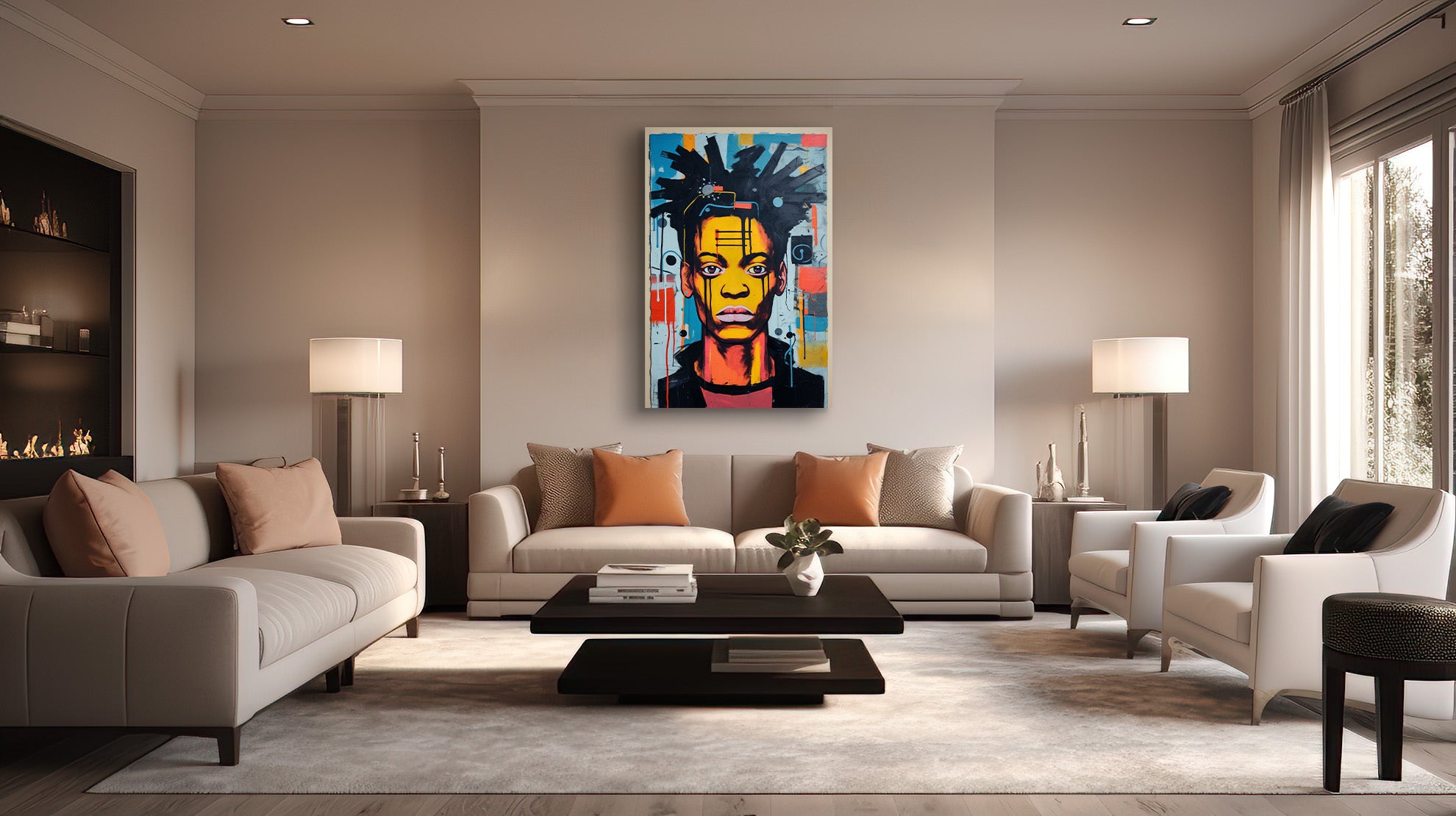 Les yeux dans les yeux : les expressions de Basquiat