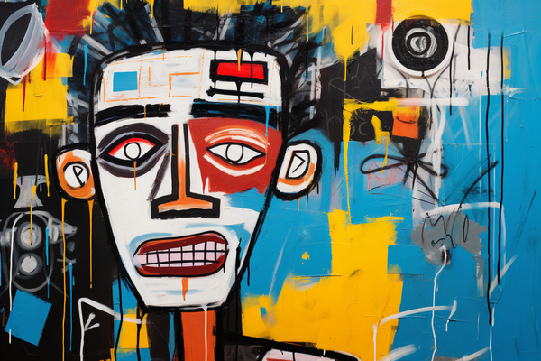 Portraits du chaos : l'abstraction des graffitis de Basquiat