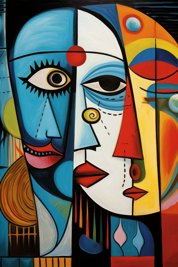 Betovering in drie delen: Picasso's vrouwelijke portret