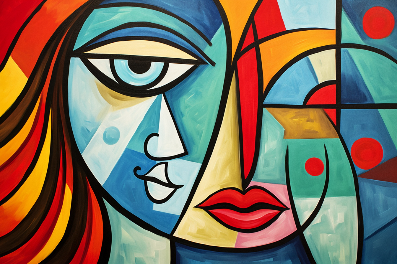Dualität der Emotionen: Picassos Bild Melancholie