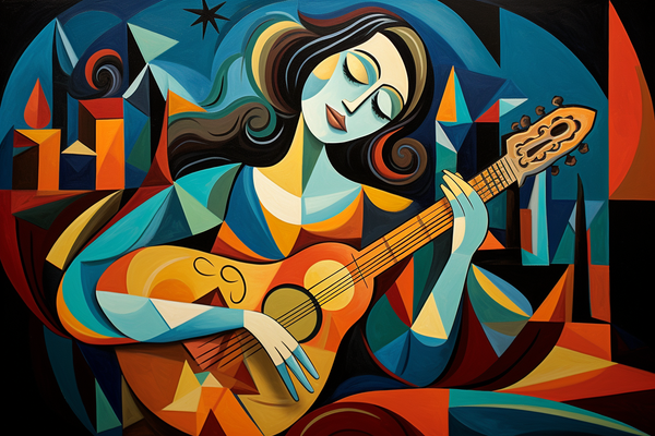 Extase musicale : la danse de la joie de Picasso