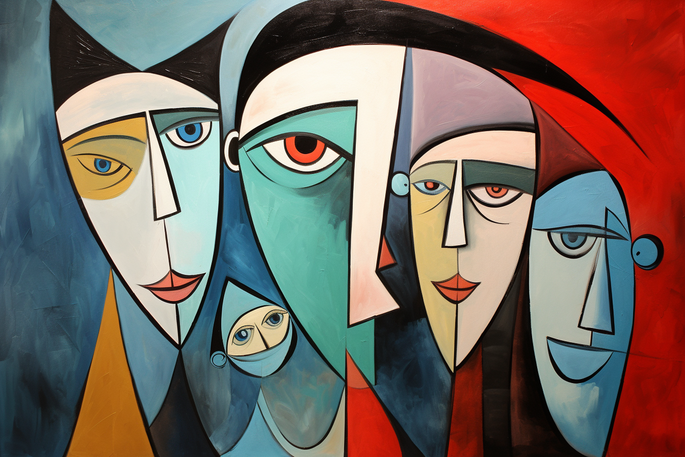 Gesichter der Vielfalt: Picassos Kaleidoskop der Blicke