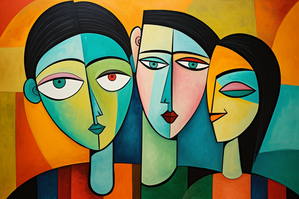 Generaties in Harmonie: Picasso's verbinding van tijd