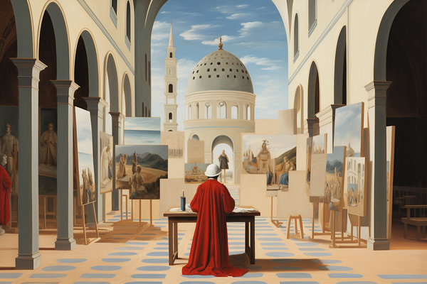 Reflexionen der Schöpfung: Der Maler im Palast
