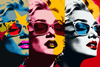 Triple Diva - Modernité en couleur Pop Art