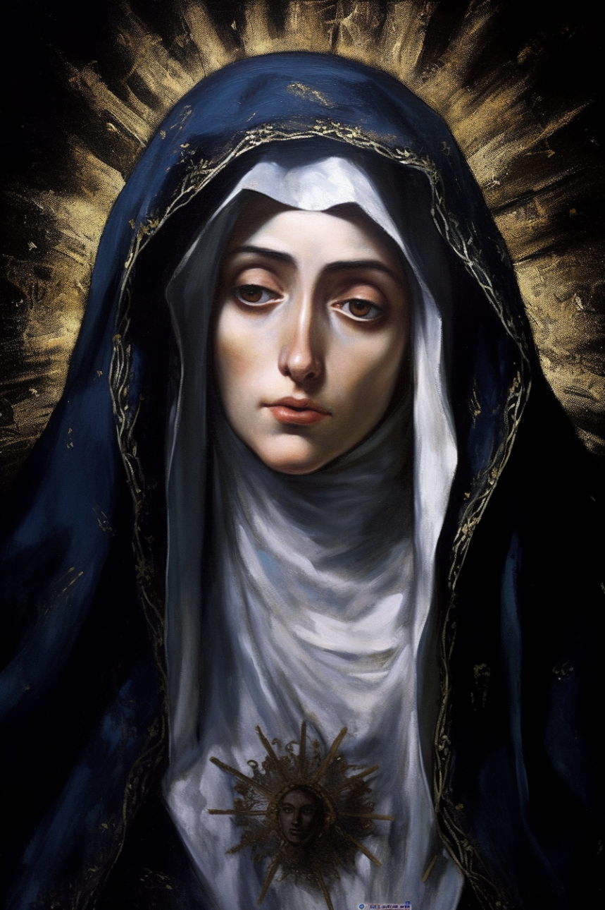 Marias erleuchteter Segen: Eine Hommage an die ewige Gnade